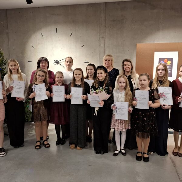 Valsts konkursa IP Klavierspēle I kārtas apbalvošana