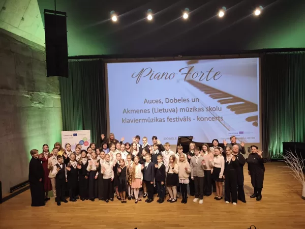 Klaviermūzikas festivāls - koncerts "Piano Forte" Dobelē
