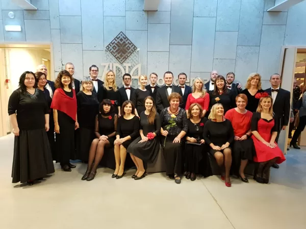 13.10.2019. "Bārda. Pūce. Butāms: Mīlestības mūzika"  dpkn jauktais skoris "Sidrabe" un pavadošā grupa. Diriģents Jānis Lapsa