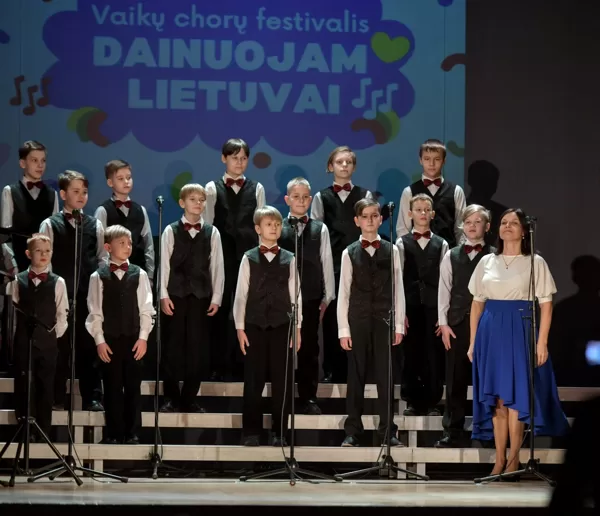 10.03.2022. Bērnu koru festivāls Jaunakmenē, Lietuvā.