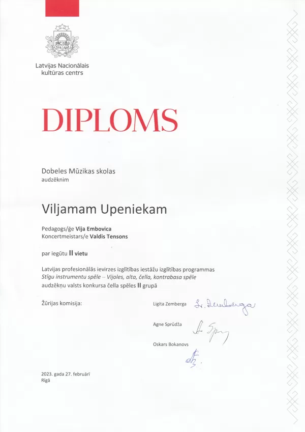 Valsts konkursa fināls Čella spēlē 27., 28. 02.2023.
