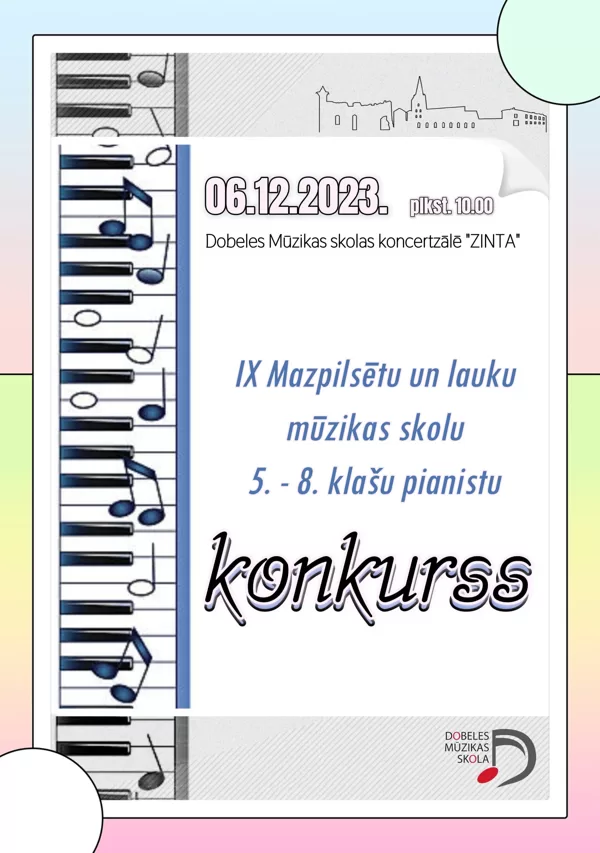 IX Mazpilsētu konkurss 2023