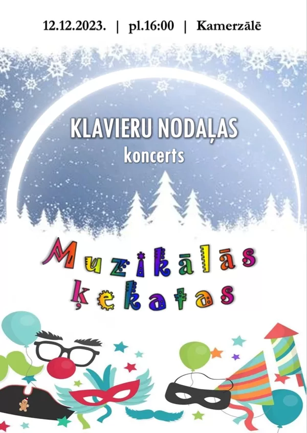 Klavieru nodaļas koncerts12.12.2023.
