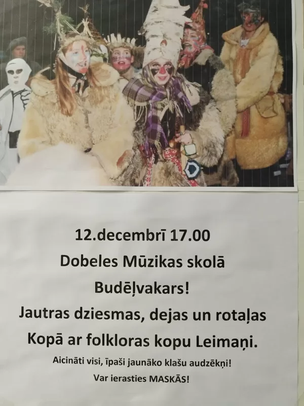 Budēļvakars 12.12.2023.